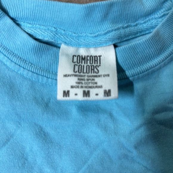 Southern Fried Cotton Womens Blue Graphic T-Shirt - Picture 4 of 4